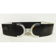 Fashion Style Elegant Black Wide Abdominal Belt